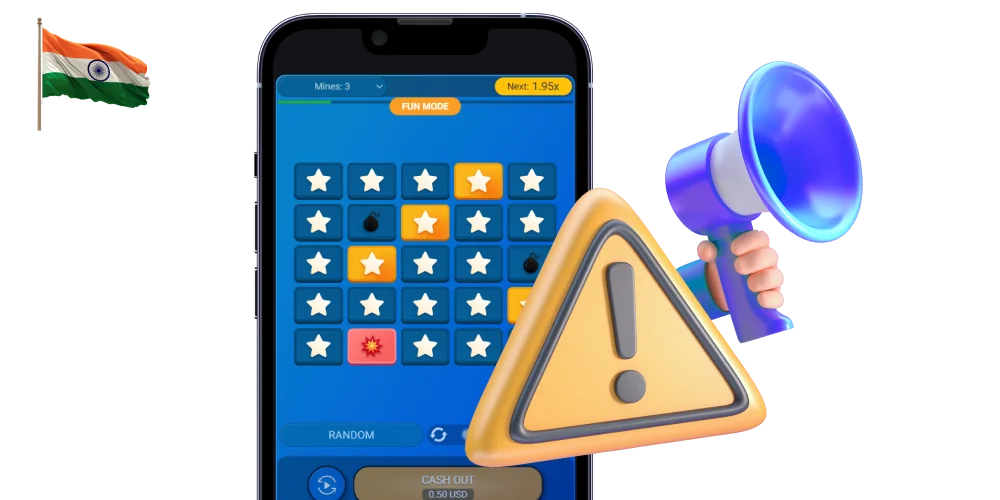 Player protection and responsible gaming measures on Mines Game India